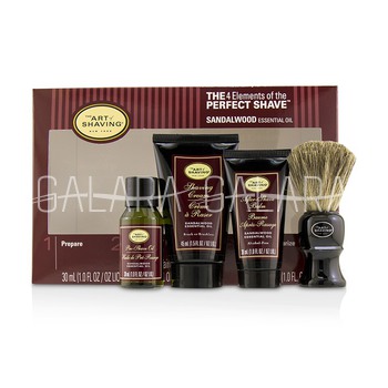 THE ART OF SHAVING The 4 Elements of the Perfect Shave Mid-Size Kit - Sandalwood